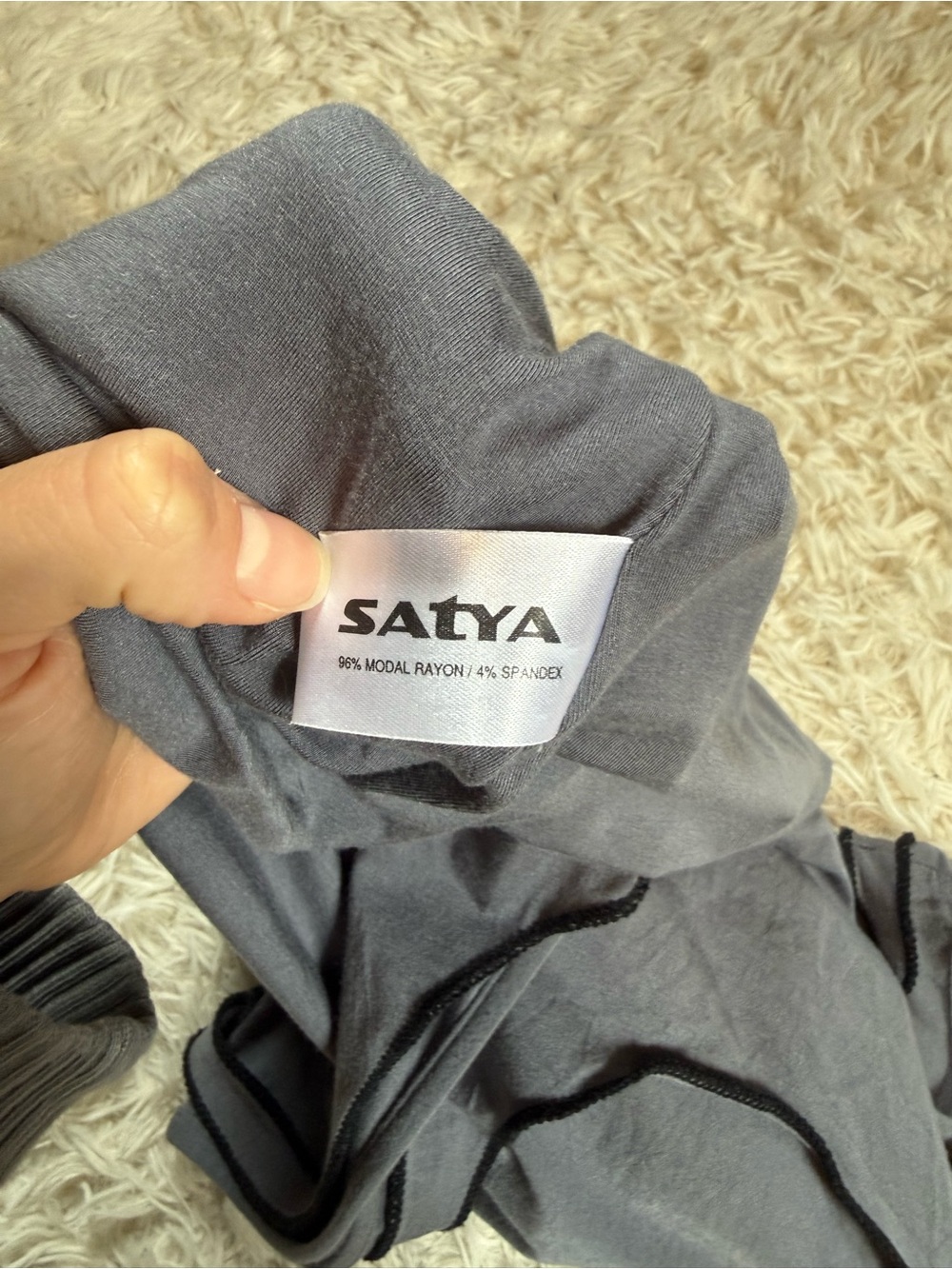 Grey Layered Top - Picture 6 of 6